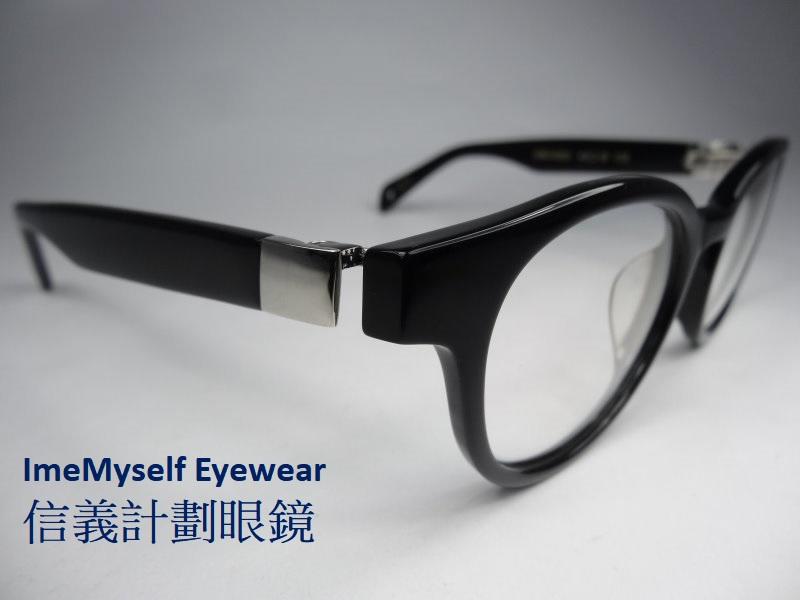 信義計劃眼鏡 OMG 4005 圓框 膠框 鈦金屬 999.9 彈性轉軸 亞洲版 超越 four nines Lunor