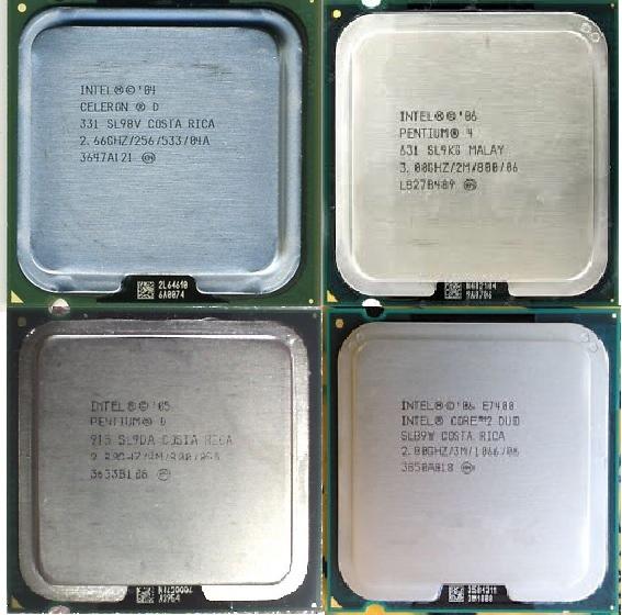 Intel LGA-775 CPU Core 2 Duo 等多顆