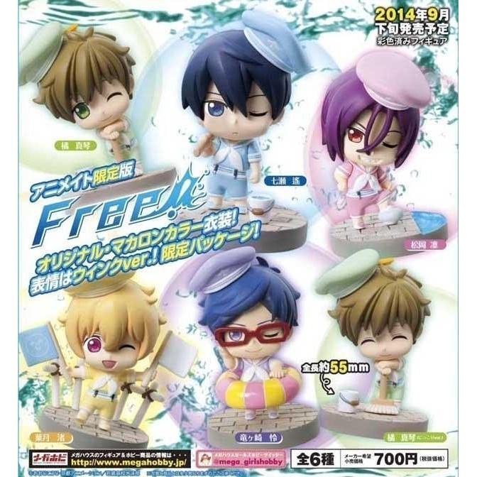 現貨橘真琴七瀨遙松岡凜代理版ANIMATE限定版Free! 男子游泳部