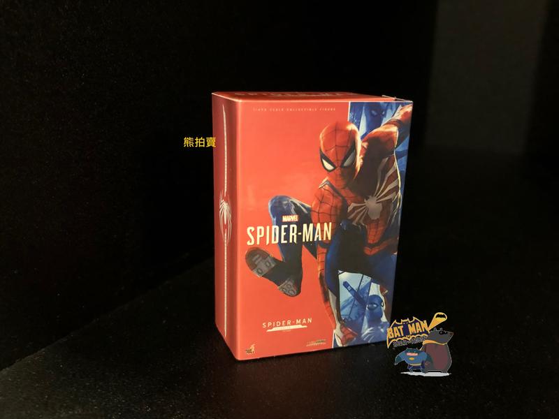 [熊拍賣]『HT 先進戰衣款蜘蛛人盒子』縮小1/6盒子模型 電玩PS4蜘蛛人 非VGM31 1/36