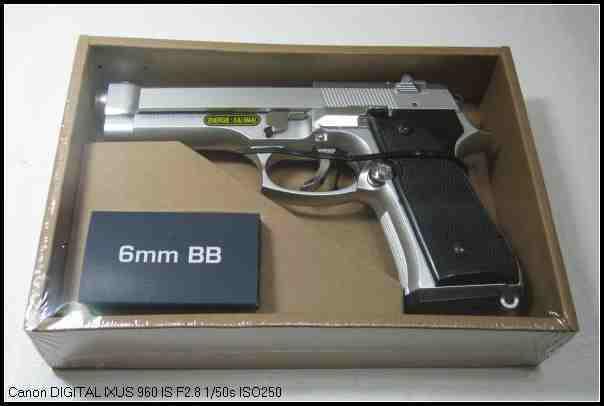 OMC生存遊戲-HFC 貝瑞塔 M92 空氣槍 高比重仿真版S(BB槍BB彈玩具槍空氣槍短槍IPSC警用軍用手槍AD21