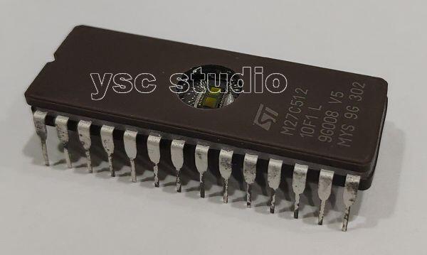 【台灣 現貨】 庫存新品 M27C512-10 EPROM 可替代 27C64 27C128 27C256 引腳氧化 | 露天市集 | 全台最 ...