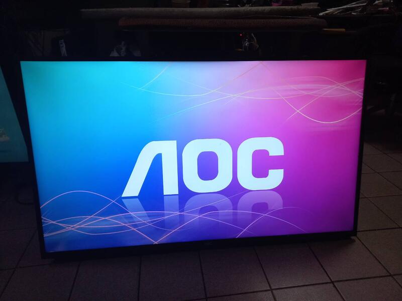 【鳳山飛速 AOC液晶維修】LE50U7570/69 AOC液晶電視維修:有聲無影黑屏、AOC LOGO亮一下就黑屏 | 露天市集 | 全台最 ...