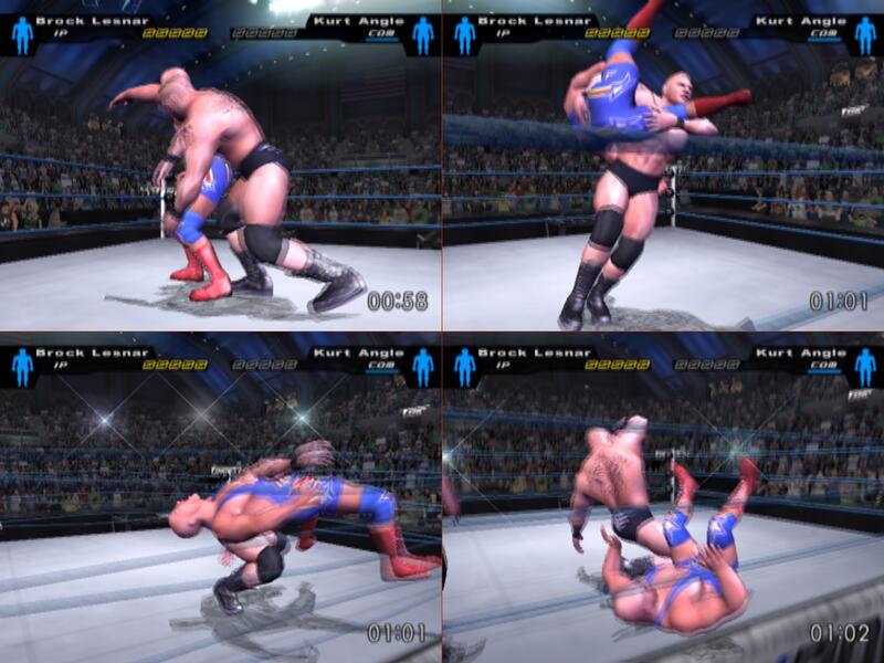 PS2 WWE 激爆職業摔角5 SmackDown! Here Comes the Pain 美版遊戲電腦