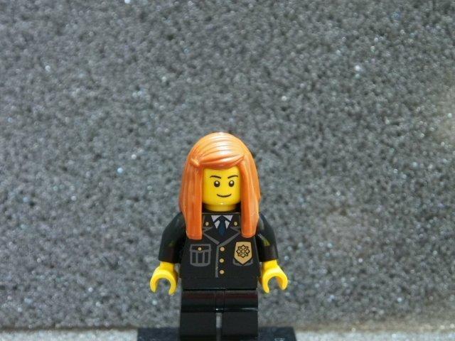Lego 樂高 髮型 長髮  深橘色 金妮頭髮 哈利波特 深橘色長髮