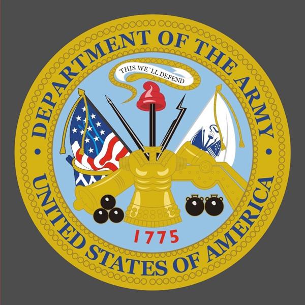美國陸軍部 貼紙 United States Department of The ARMY