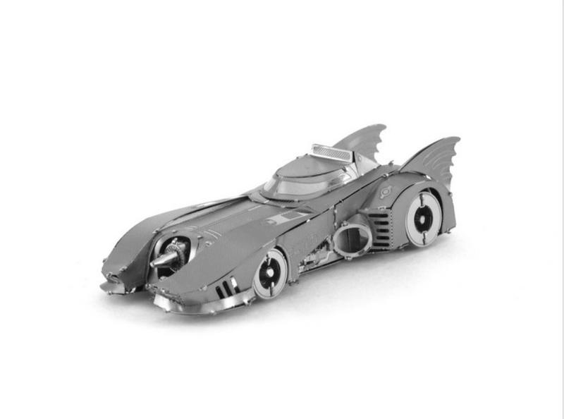 阿莎力 3D立體金屬拼圖  蝙蝠俠 1989 蝙蝠車 金屬拼圖