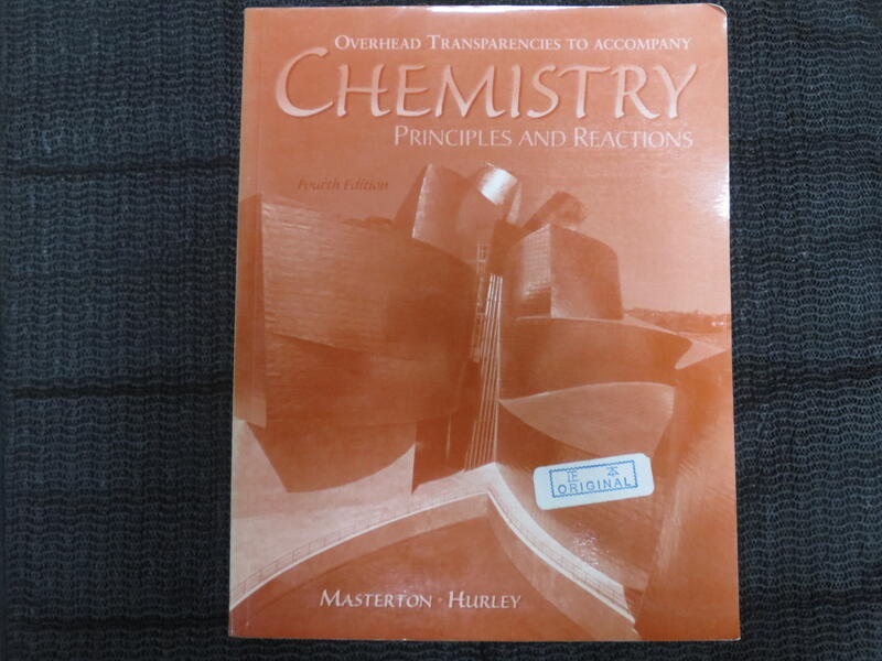 Chemistry: Principles And Reactions (4th) Masterton, Hurley