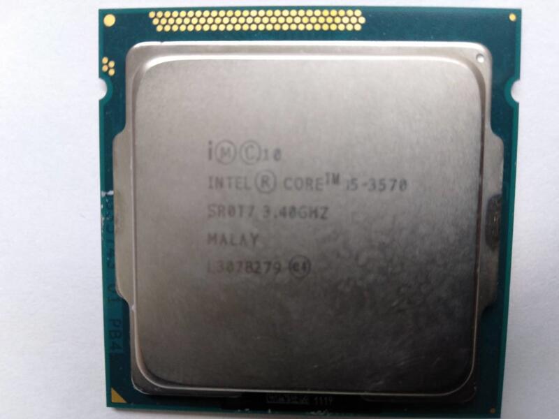 二手 Intel I5-3570 CPU 1155腳位 - 店保7天