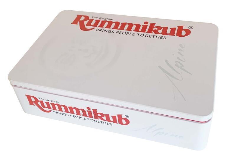 實體店面 現貨送沙漏 拉密外出型鐵盒最新版 Rummikub Alpine Travel 以色列正版益智桌遊