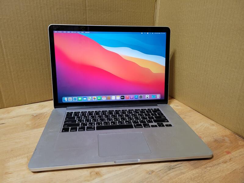 Apple Macbook   A1398 2014年 15吋 i7 2.5/16GB/1TB SSD/獨顯