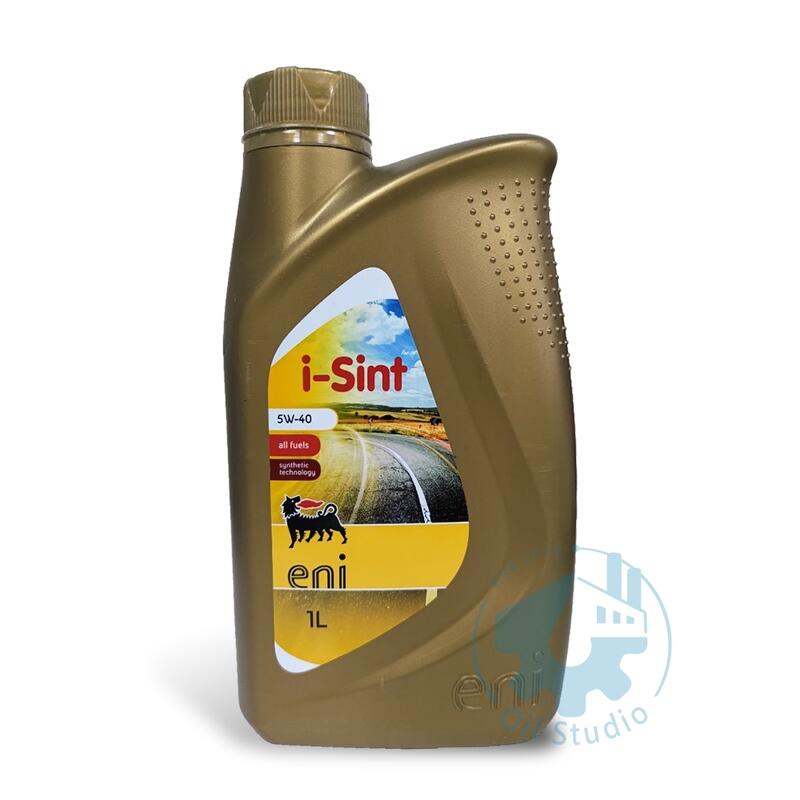 《油工坊》Eni i-sint 5W40 長效 合成機油 VVT-i  Agip SN LL01 A3 B4