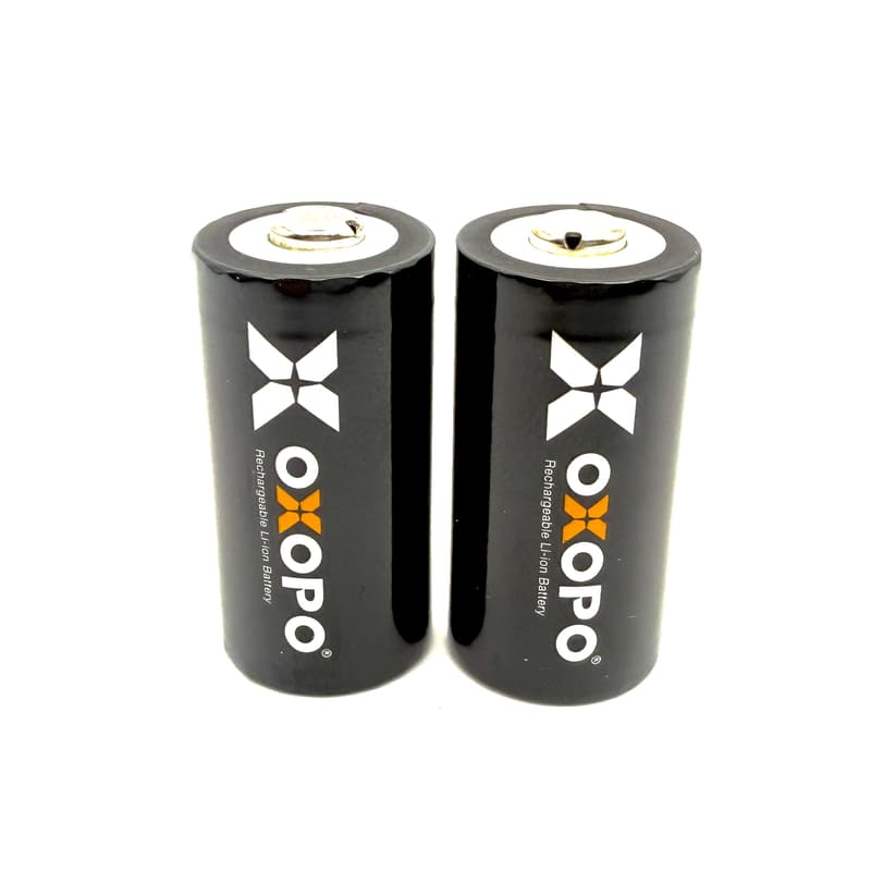 RST 紅星 - OXOPO XS 系列 CR123 鋰電池 充電器 + 電池 一組 3.2V 450mAh 12540