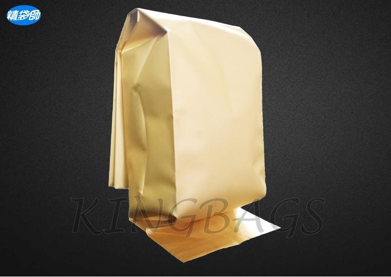 【精袋師】一斤金色茶葉袋(100入/包)食品 包裝 鋁箔 站立