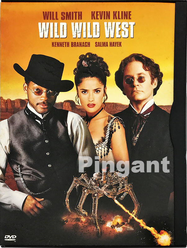 [Pingant] 飆風戰警 Wild Wild West 1999.DVD.威爾史密斯.凱文克萊.莎瑪海耶克