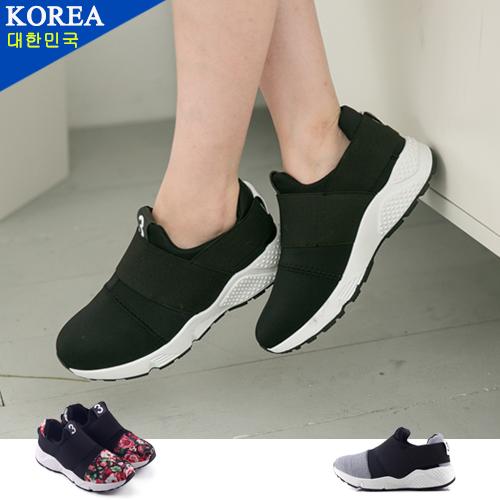 KM 女款 韓國潮流情侶必備 休閒懶人運動鞋