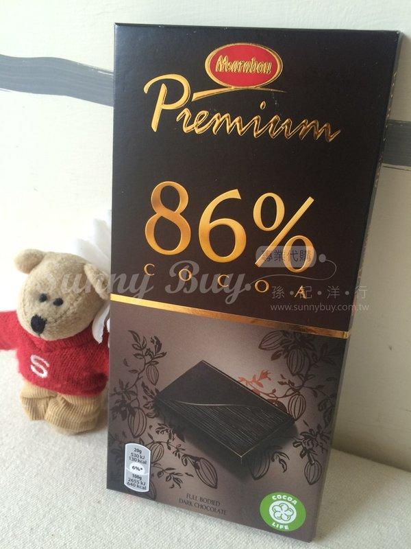 【Sunny Buy】◎預購◎  Marabou Premium 86%黑巧克力 100g
