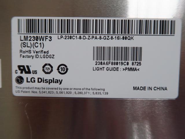 LG Display から LM230WF3(SL)(C1)