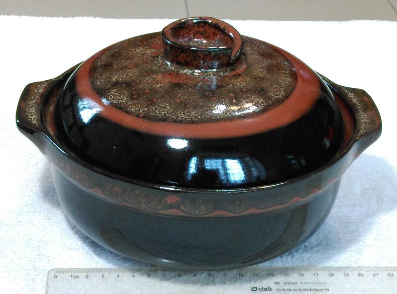 鍋子(17)~~火鍋~~砂鍋.陶瓷鍋.小火鍋~~口外徑約21.7CM