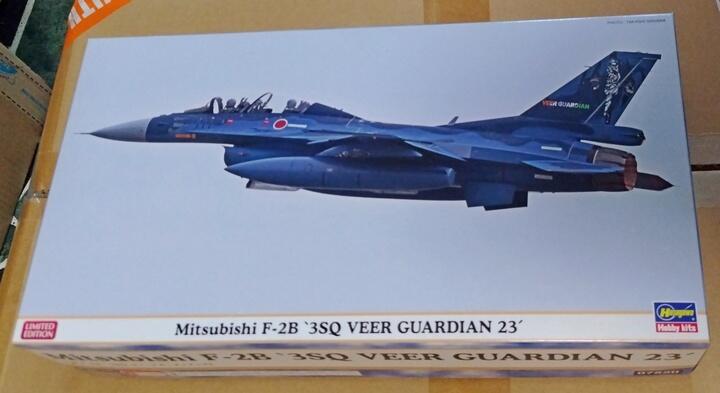 ハセガワ 1/48 F-2B \"3SQ VEER GUARDIAN 23\" Mitsubishi F-2B `3SQ Veer Guardian 23` (Plastic model