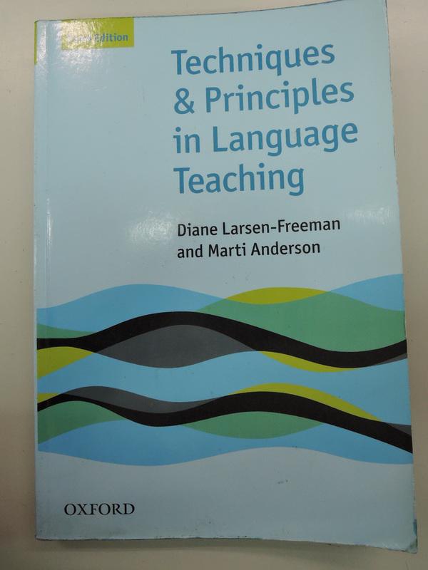 [阿維的書店B51] TECHNIQUES & PRINCIPLES IN LANGUAGE TECHING OXLO 