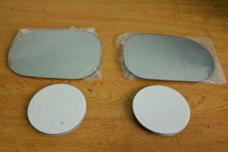 *HDS*KIA 起亞 SPORTAGE CARENS 98 白鉻鏡片(一組 左+右 貼黏式) 後視鏡片 後照鏡玻璃