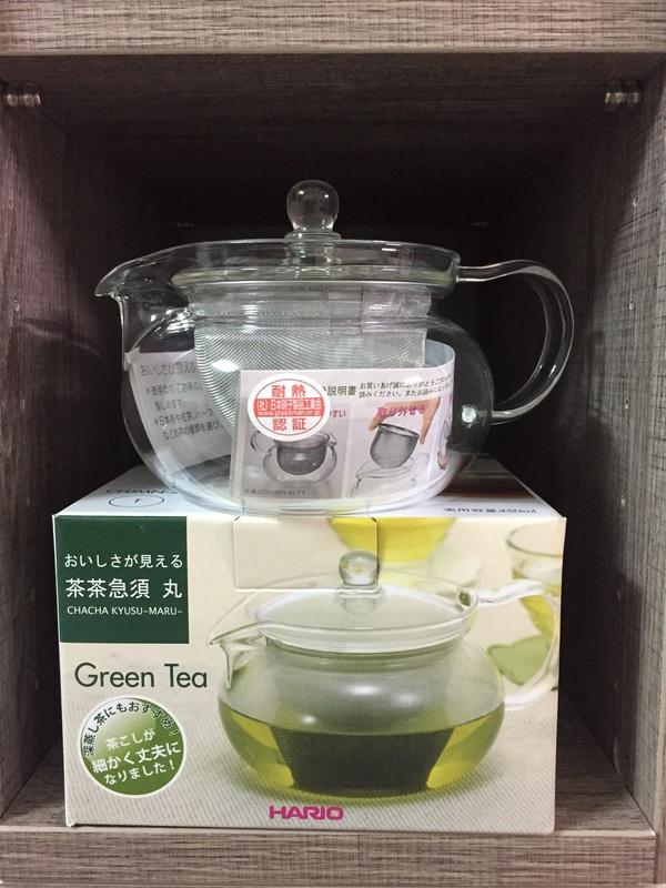 Hario CHJMN-45 茶茶急須 丸 450ml 花茶壺（玻璃無毛細孔，不同於陶瓷製品，口感較乾淨）現貨