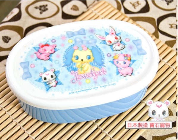 【Mini  Young】日本製三麗鷗 蹦蹦兔 三入裝保鮮盒 野餐盒 餐盒 收納盒 藍外盒