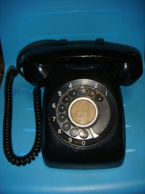 電信局 古董電話機 正老式旋轉撥號盤 功能正常~立接來電~