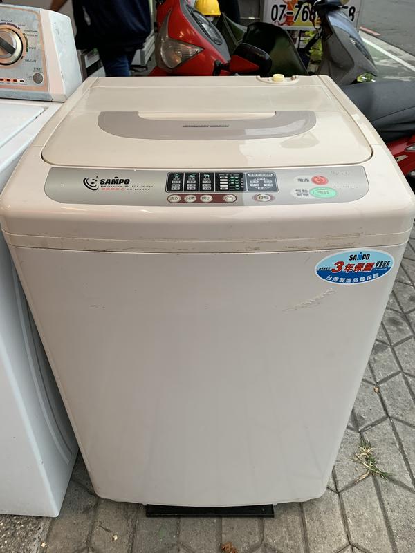 售出*優質二手聲寶SAMPO單槽10公斤洗衣機 狀況良好已試機完成 歡迎參觀選購 現場可刷卡 自載免運