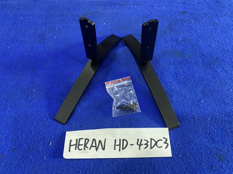 HERAN 禾聯 HD-43DC3 腳架 腳座 底座 附螺絲 電視腳架 電視腳座 電視底座 拆機良品 5