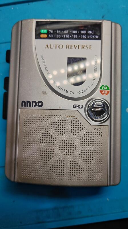 ANDO RC7-620收音機卡帶隨身聽