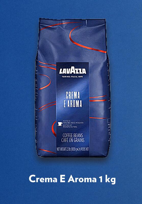 LAVAZZA Crema E Aroma 咖啡豆1公斤 x 1包。