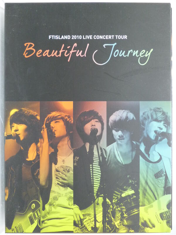 月界2】BEAUTIFUL JOURNEY－FTISLAND亞洲巡迴演唱會－2 DVD（絕版）_