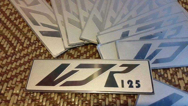 VJR125總版-白鐵版貼