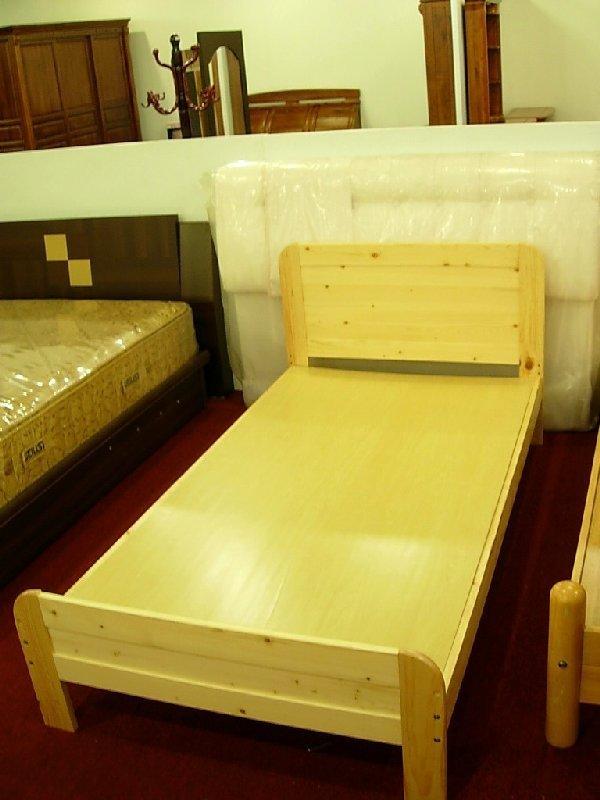 【巨林工廠】3.5尺松木床架3分板2400元~另有5尺~