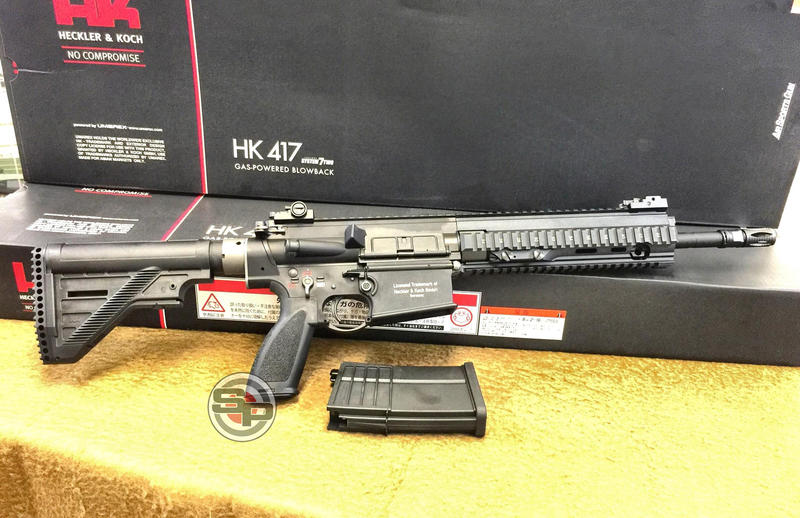 【新北模型】KSC/KWA UMAREX HK417 A2 GBB氣動槍