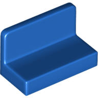 全新] 壁板 4865b 6146218 藍色 Blue Panel 1x2x1 Rounded Corners A37
