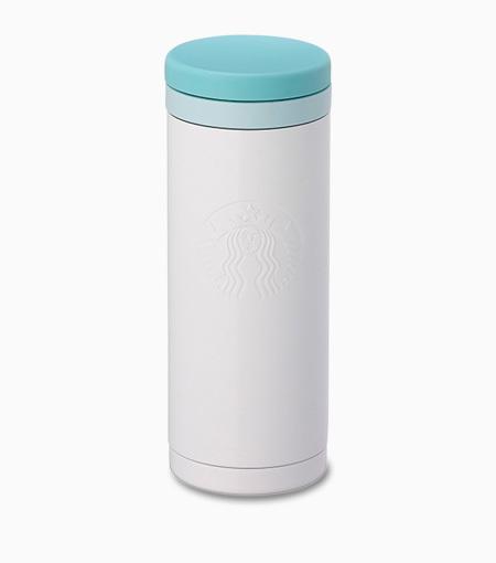 Starbucks 星巴克 藍蓋品牌直身不鏽鋼杯