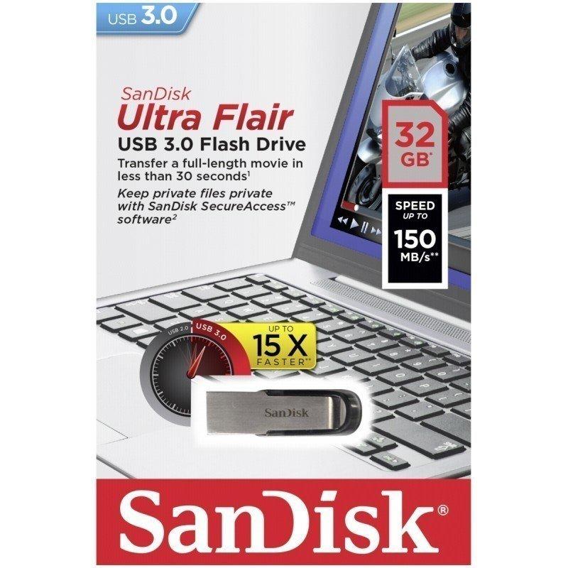 SanDisk CZ73 32GB 隨身碟 Ultra Flair USB3.0 公司貨 另售 創見 32G 128G