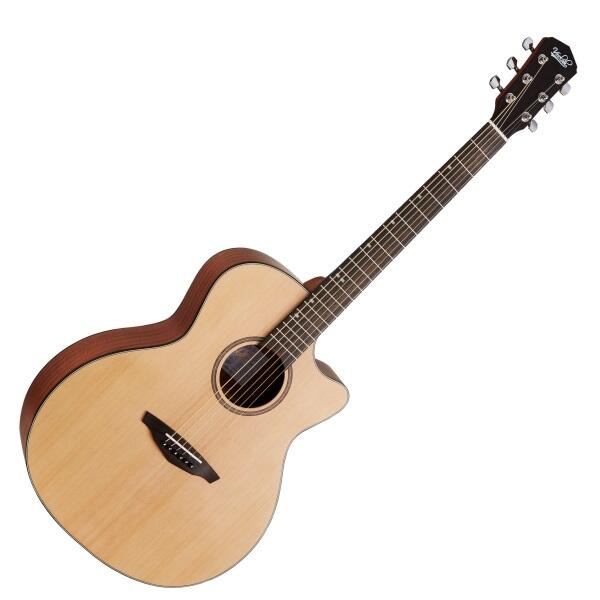 【陸比音樂．實體店】Veelah VGACSM加拿大合板吉他 初學木吉他  新手吉他(免費送七種配件,享售後服務)