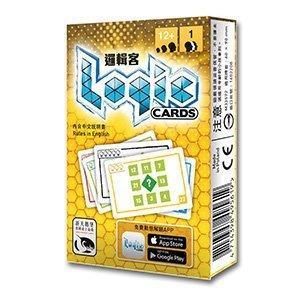 實體店面 邏輯客 黃色或藍色 Logic Cards 繁體中文正版益智桌遊