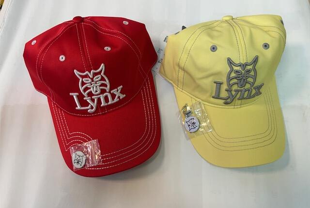【青松高爾夫】LYNX 高爾夫 馬克+帽子(紅/黑/白/黃/水藍/深藍) $500元