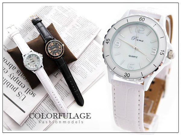 時尚經典黑白色情侶對錶手錶 類品牌中性款情侶搭配【NE355】單支價格