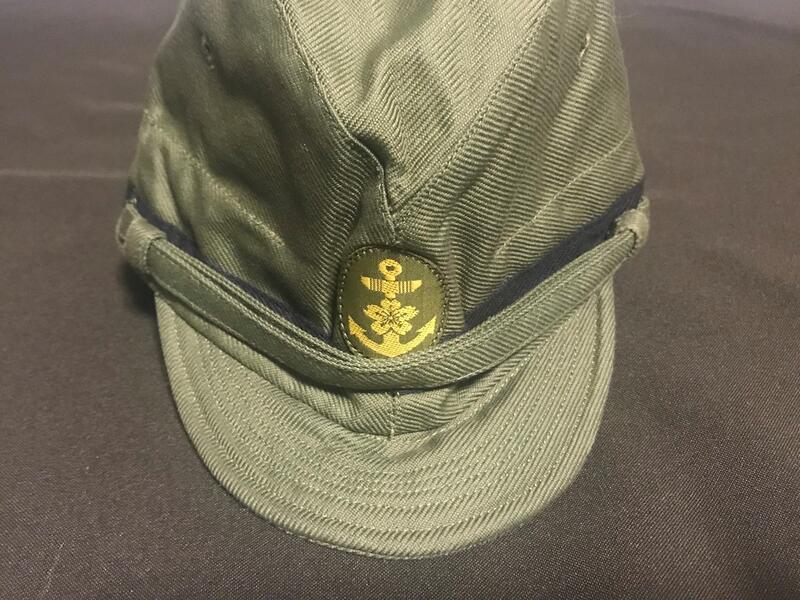 軍用品][復刻] 日本海軍第三種軍裝用略帽(日軍小帽軍帽軍官士官