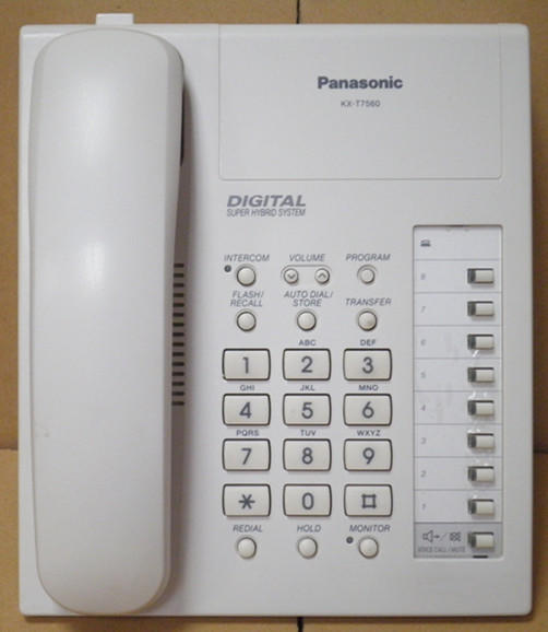 Panasonic/KX-TE/融合式交換機/國際牌/KXT/KX-T7560/標準型/數位話機