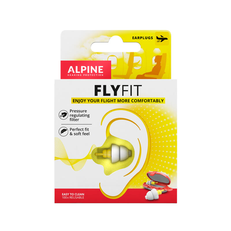 和欣科技 荷蘭原裝進口 Alpine Flyfit 頂級飛行專用耳塞