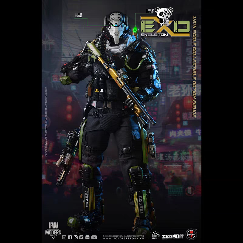 [鋼彈小鋪]預售Soldier Story 1/6 試驗型3號熊貓分隊 SS141 SS142 兩款 | 露天市集 | 全台最大的網路購物市集