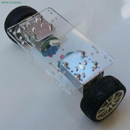 直立車機架 兩輪自平衡小車 雙輪車架 智能小車底盤 平衡車套件 兩輪平衡車底盤