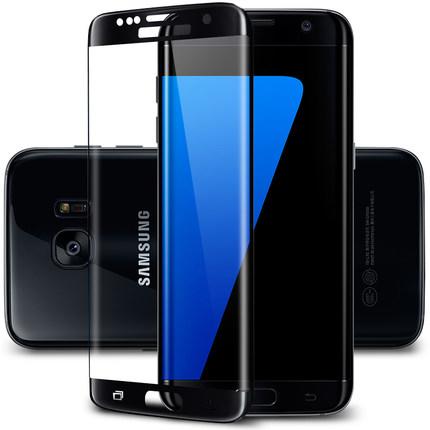 【3D曲面彩色滿版】三星 Galaxy S7 edge G935 5.5吋 鋼化玻璃貼 玻璃鋼化膜 螢幕保護貼 貼膜